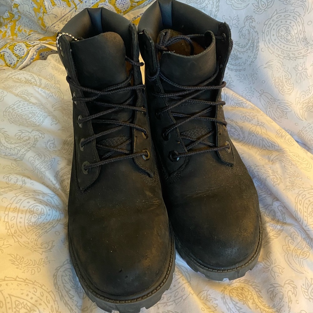Timberland black boots